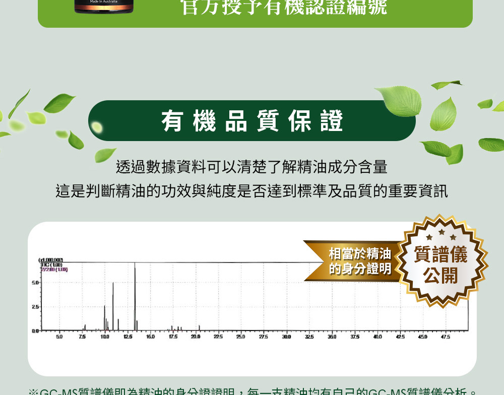 黑胡椒精油質譜儀
