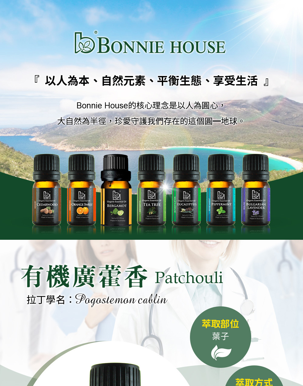 廣藿香精油介紹，英文atchouli Essential Oil，學名Pogostemon Cablin