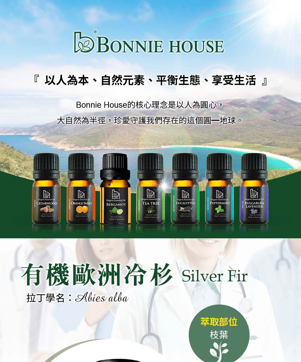 冷杉精油介紹，英文Silver Fir Essential Oil，學名Abies Alba